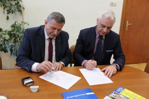 Podpisanie umowy o współpracy z Wyższą Szkołą Finansów i Prawa w Bielsku-Białej - zdjęcie2