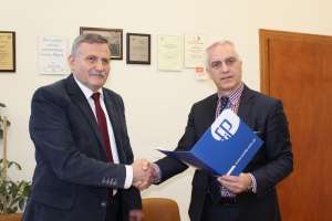 Podpisanie umowy o współpracy z Wyższą Szkołą Finansów i Prawa w Bielsku-Białej - zdjęcie1
